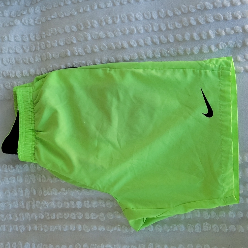 Nike 8inch Neon athletic dri-fit shorts